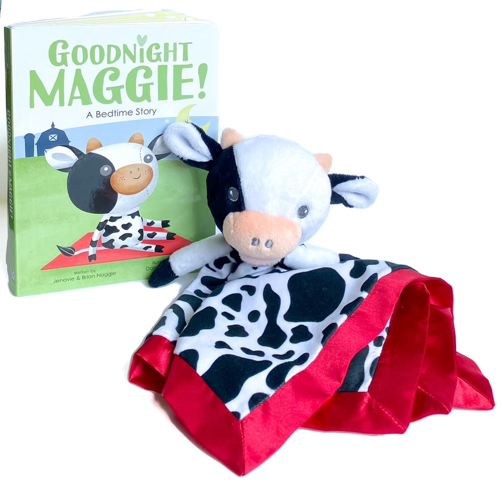 Maggie the Cow© Dream Blanket™ + Bedtime Book