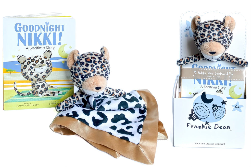 Nikki the Leopard© Dream blanket™ + Bedtime Book